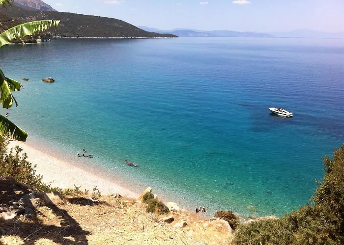 Villa In Kalloni Direkt Am Meer, Tolle Aussicht